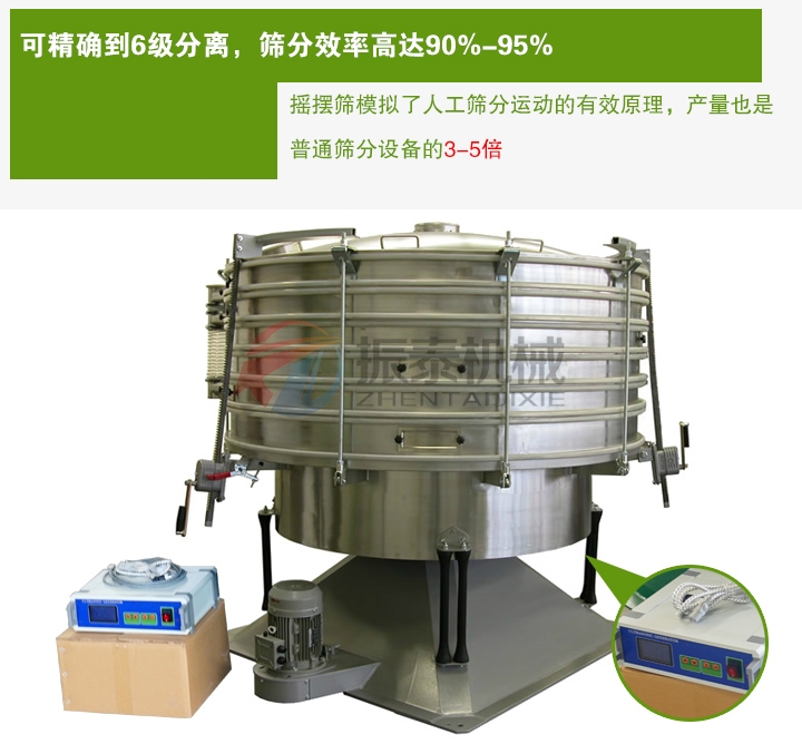 玻璃微珠超聲波搖擺篩的技術原理與應用優勢